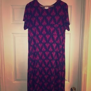 Lularoe “Carly” dress size L